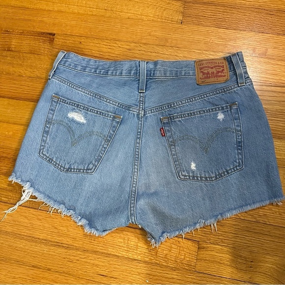 LEVI'S 501 Original Womens Denim Shorts size 31 (O - Picture 3 of 10